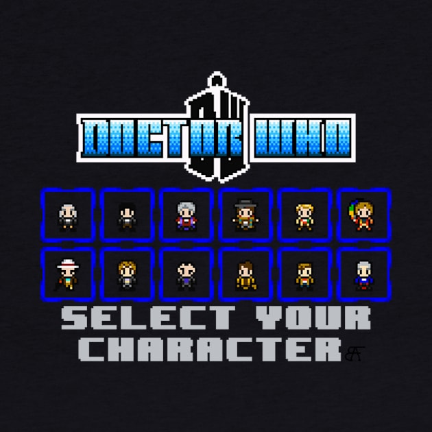 DOCTOR WHO SELECT SCREEN (updated) by MastaKong19